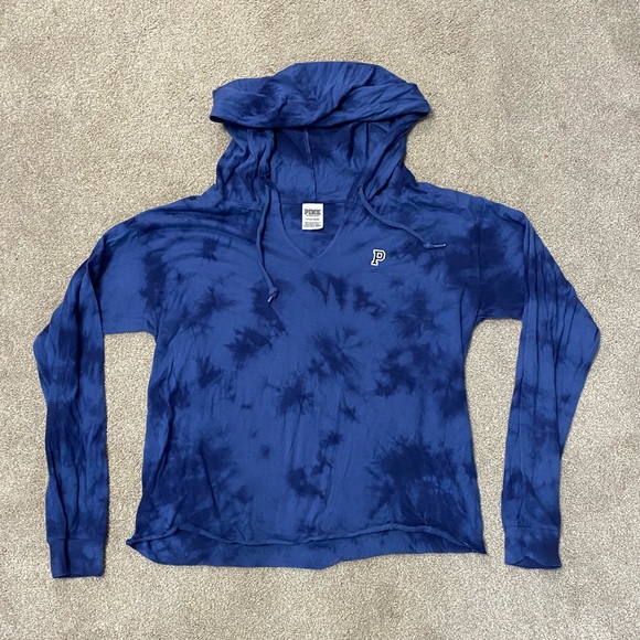 PINK Victoria's Secret Tops - Victoria’s Secret Pink Tie Dye Long Sleeve